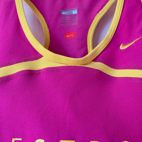 Nike Livestrong Racerback Tank Top with Built in Bra and pocket - Picture 6 of 9